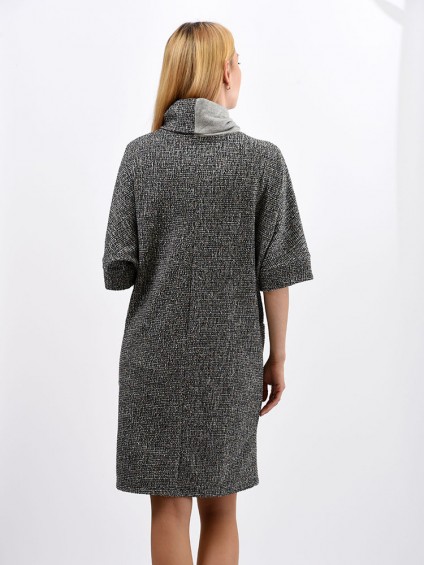 Платье мод. 1445-1 цвет Серый