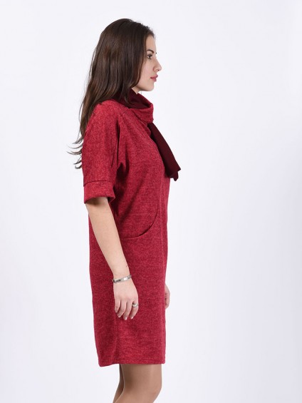 Платье мод. 1445-1 цвет Красный