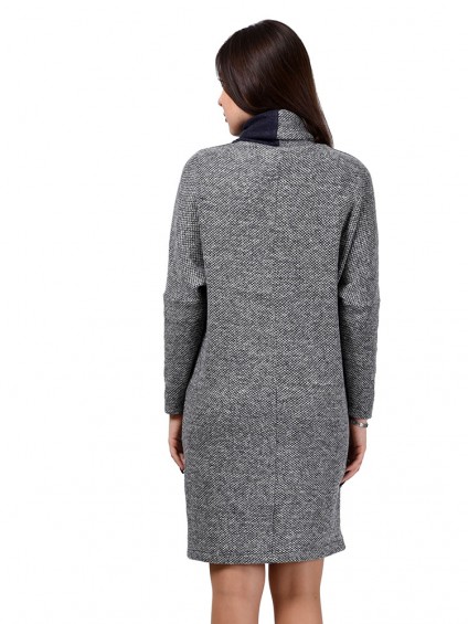 Платье мод. 1445-2 цвет Серый