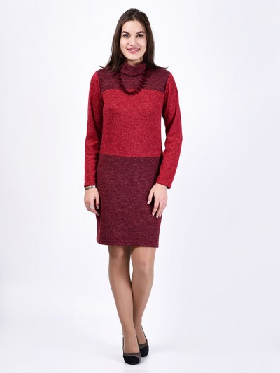 Платье мод. 1472 цвет Бордовый