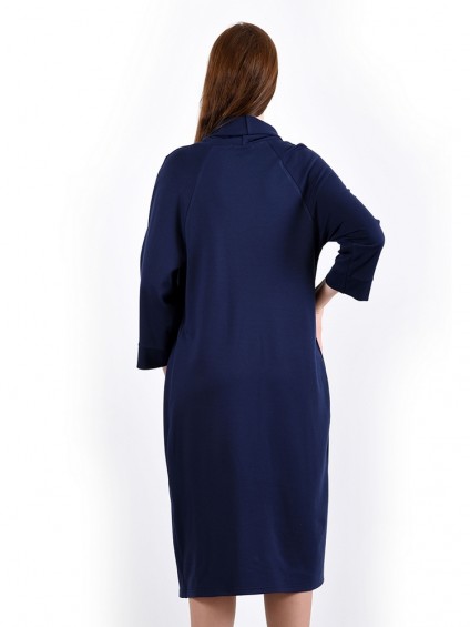 Платье мод. 1486 цвет Темно-синий