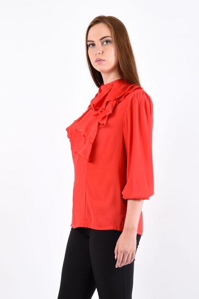 Блуза мод. 1524 цвет Красный