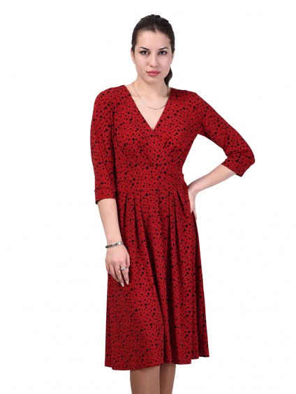 Платье мод. 1649 цвет Красный