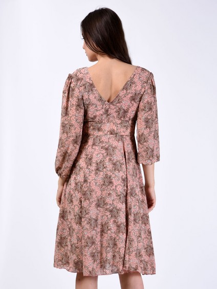 Платье мод. 1715-2 цвет Розовый
