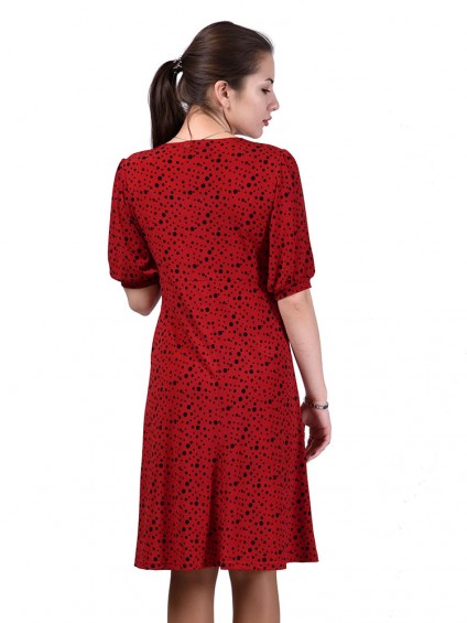 Платье мод. 1791 цвет Красный