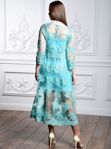 Платье мод. 1794 цвет Мятный