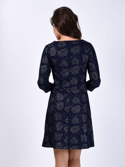 Платье мод. 1796 цвет Синий