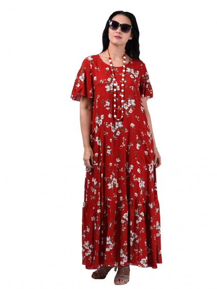 Платье мод. 2701-4 цвет Красный