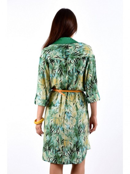Платье мод. 3425 цвет Зеленый