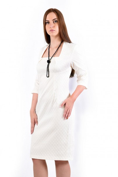 Платье мод. 3434 цвет Белый