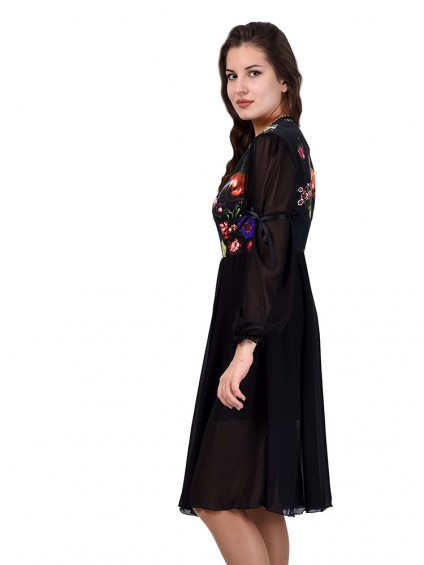 Платье мод. 3465 цвет Черный