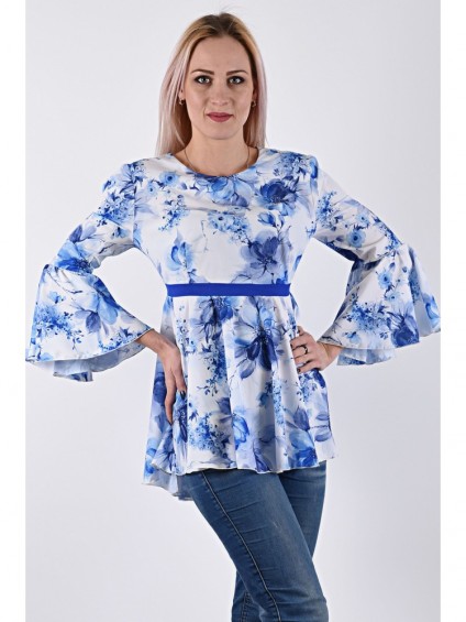 Блуза мод. 3508 цвет Голубой