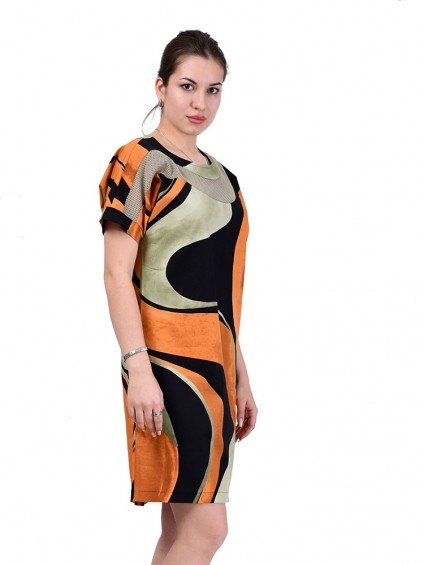 Платье мод. 6403 цвет Оранжевый