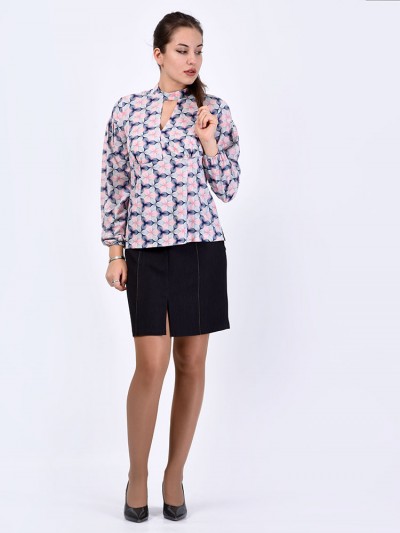 Блуза мод. 6507 цвет Розовый