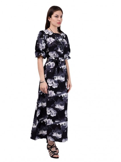 Платье мод. 6510-2 цвет Черный