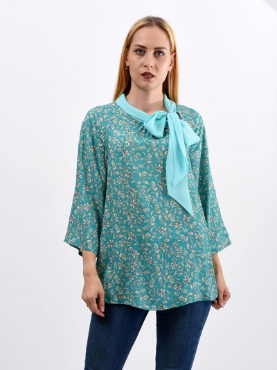 Блуза мод. 6514 цвет Мятный